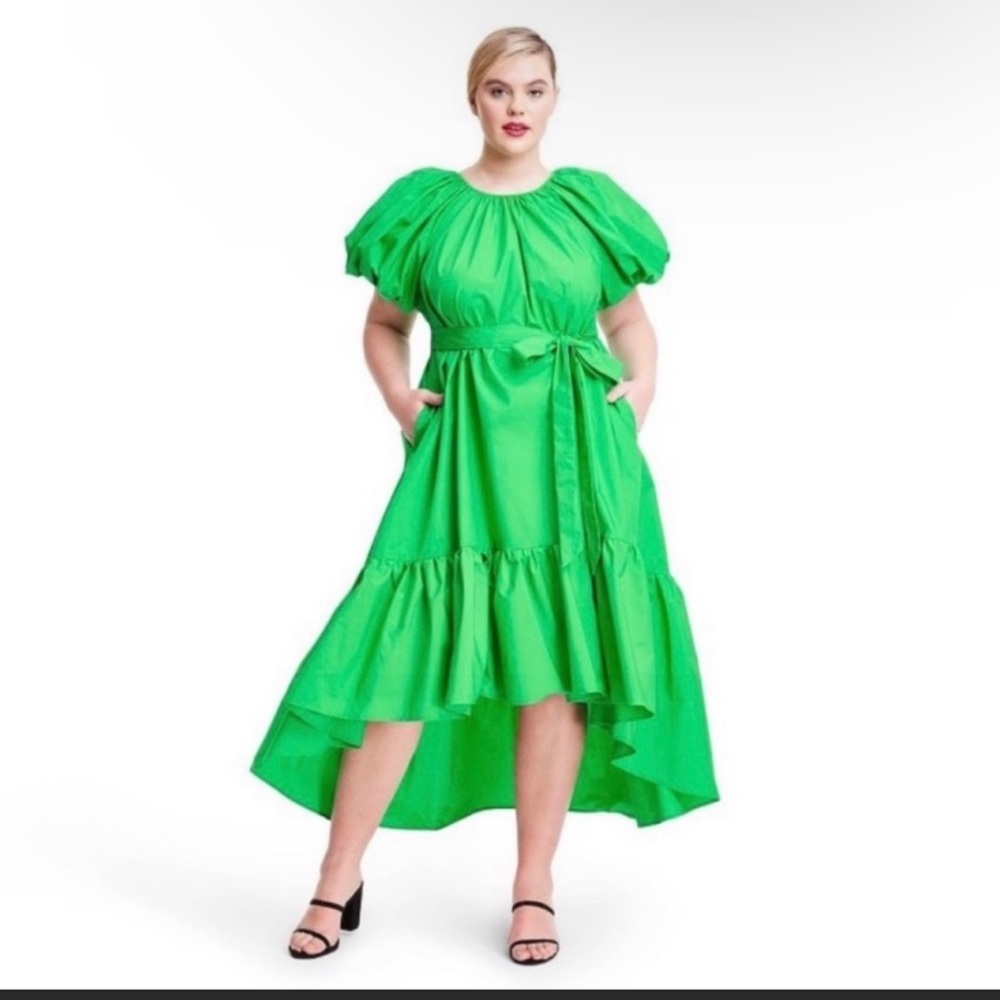NWT 3x Puff Sleeve Christopher John Rogers Target Dress